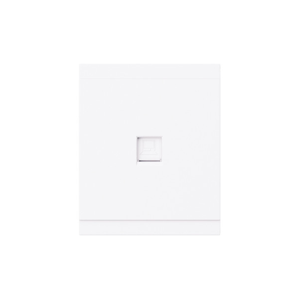 Розетка SETE компьютерная RJ45 кат6 с/у жемчуг IP20/IP44 KRANZ, KR-79-0723-1