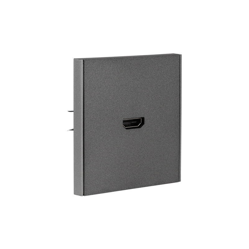 Розетка STRONG HDMI с/у графит KRANZ, KR-78-0730-6