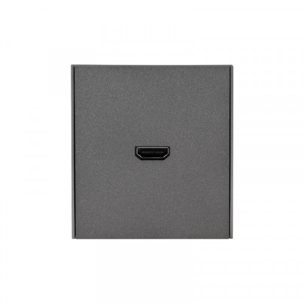 Розетка STRONG HDMI с/у графит KRANZ, KR-78-0730-6