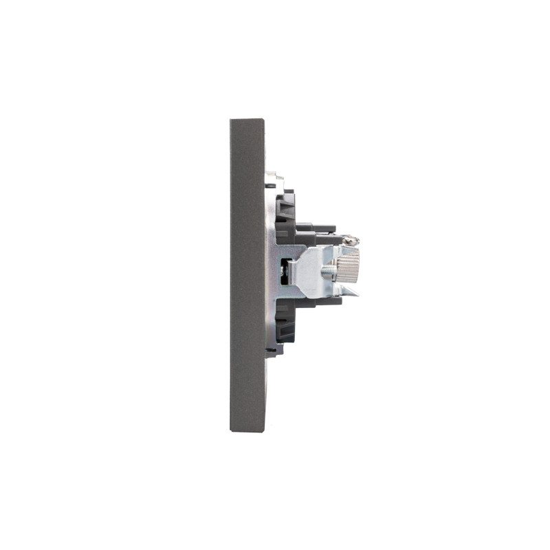 Розетка STRONG TV с/у графит KRANZ, KR-78-0723-6