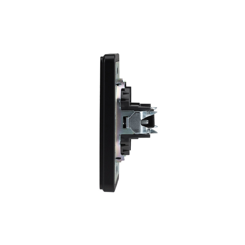Розетка ROUND HDMI с/у оникс KRANZ, KR-78-0730-3