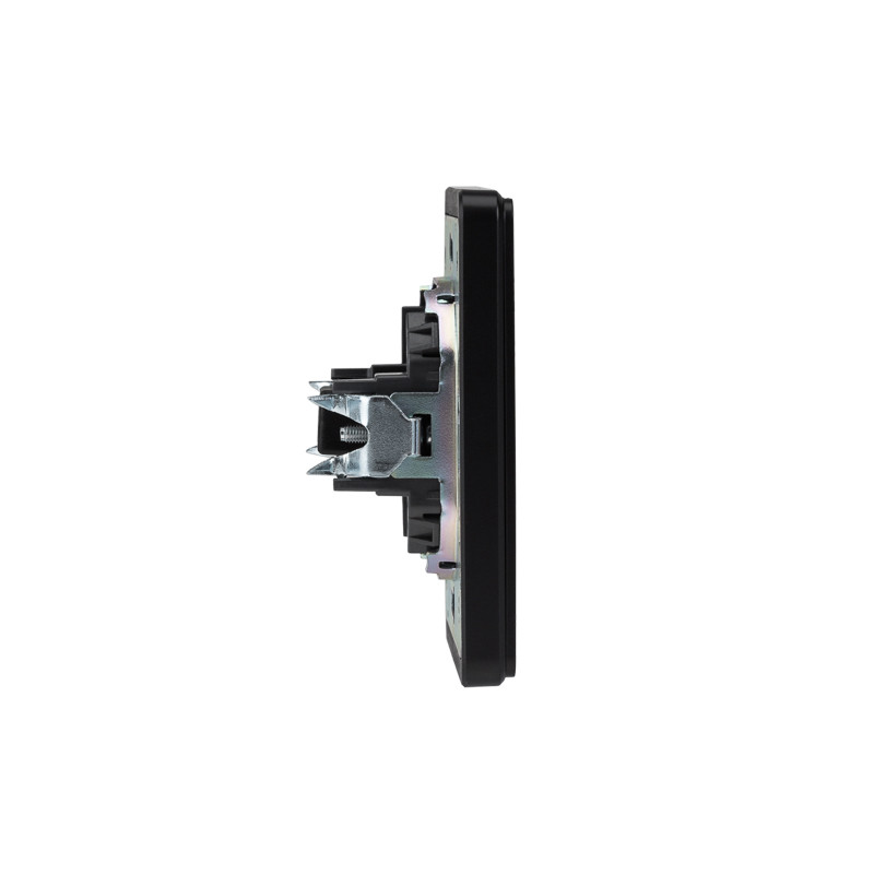 Розетка ROUND HDMI с/у оникс KRANZ, KR-78-0730-3
