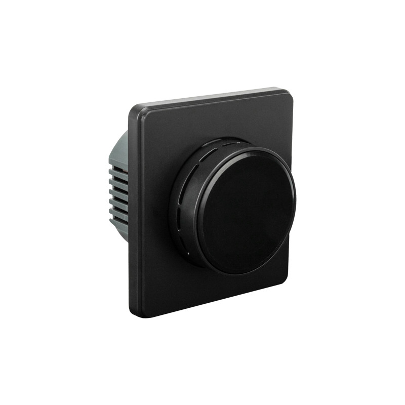 Терморегулятор ROUND Wi-Fi с/у оникс KRANZ, KR-78-0728-3