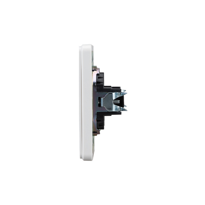 Розетка ROUND HDMI с/у перламутр KRANZ, KR-78-0730-1