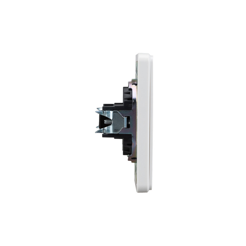 Розетка ROUND HDMI с/у перламутр KRANZ, KR-78-0730-1
