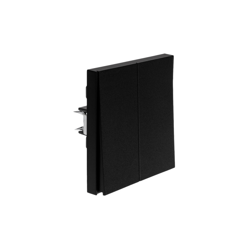 Выключатель STRONG 2 кл 10А с/у антрацит KRANZ, KR-78-0706-5