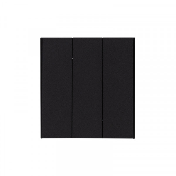 Выключатель STRONG 3 кл 10А с/у антрацит KRANZ, KR-78-0707-5