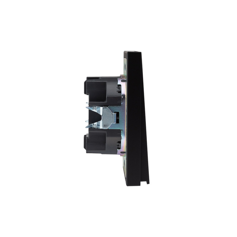 Выключатель STRONG 3 кл 10А с/у антрацит KRANZ, KR-78-0707-5