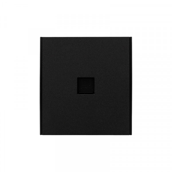 Розетка STRONG компьютерная RJ45 кат6 с/у антрацит KRANZ, KR-78-0724-5
