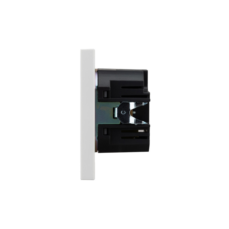 Розетка STRONG USB-A+Type-C 3А с функцией быстрой зарядки жемчуг KRANZ, KR-78-0734-4