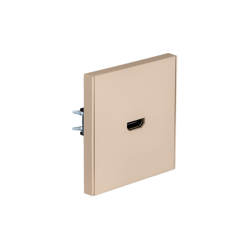 Розетка STRONG HDMI с/у шелк KRANZ, KR-78-0730-8