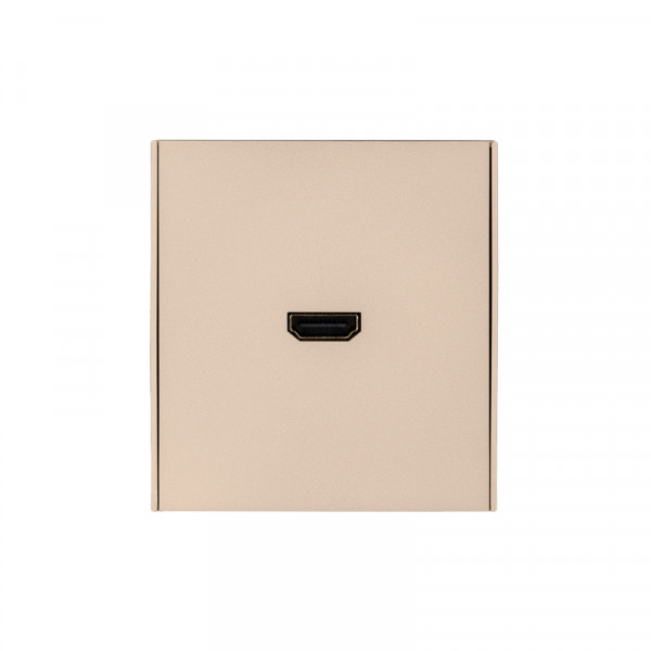 Розетка STRONG HDMI с/у шелк KRANZ, KR-78-0730-8