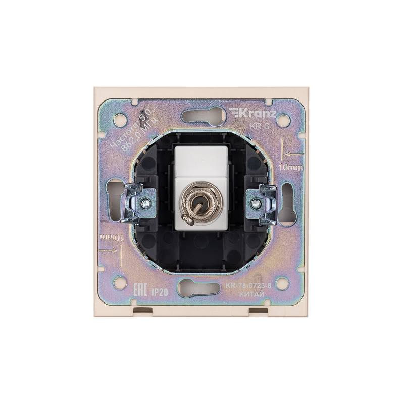 Розетка STRONG TV с/у шелк KRANZ, KR-78-0723-8