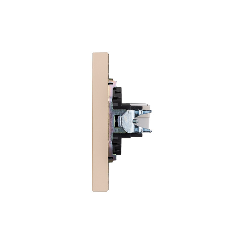 Розетка STRONG компьютерная RJ45 кат6 с/у шелк KRANZ, KR-78-0724-8