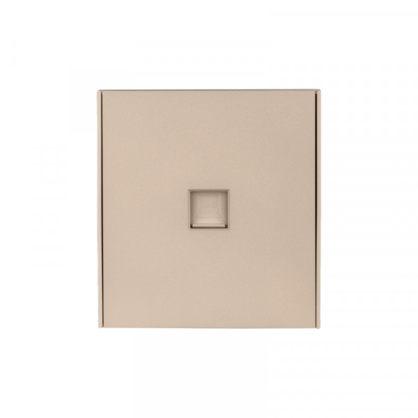 Розетка STRONG компьютерная RJ45 кат6 с/у шелк KRANZ, KR-78-0724-8